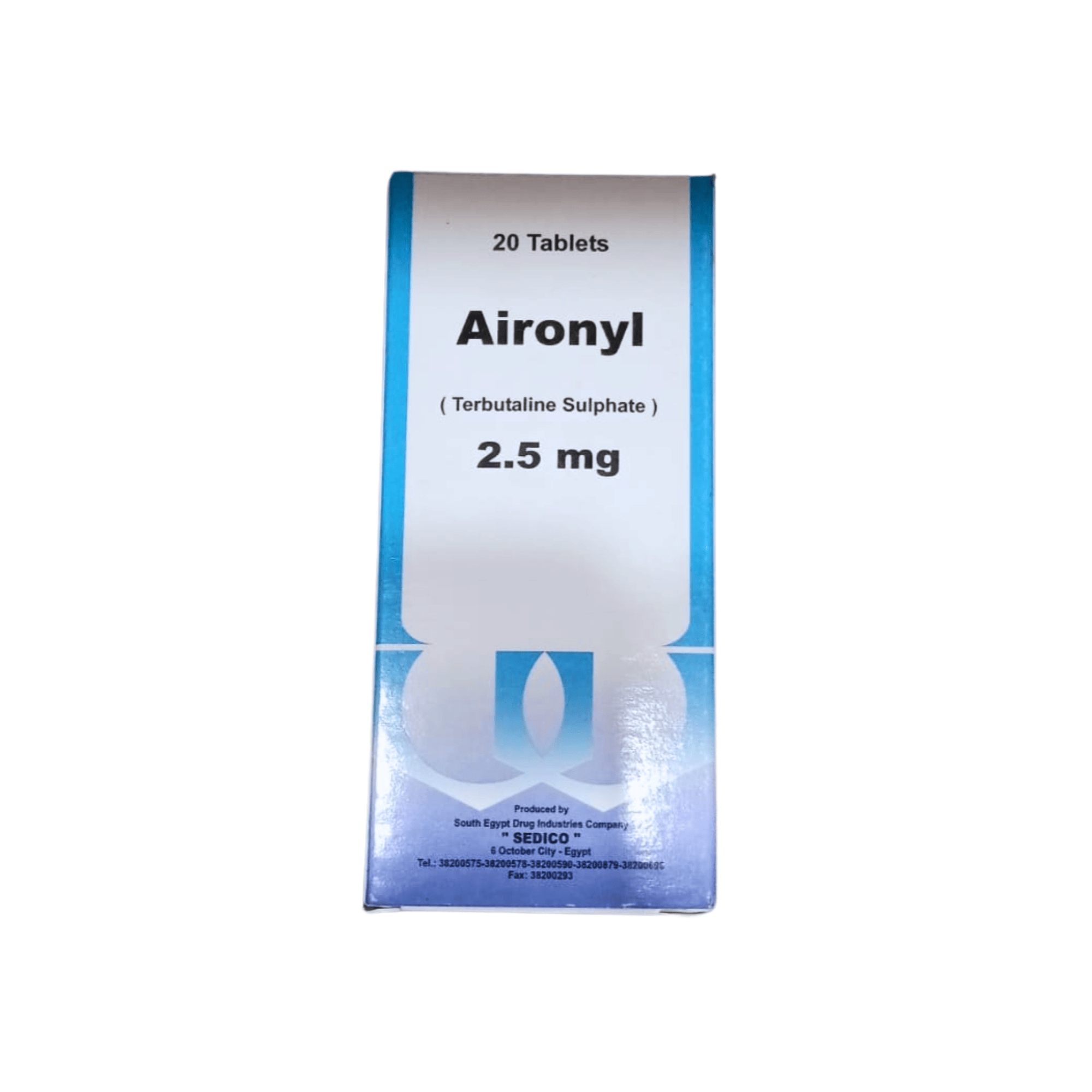 AIRONYL 2.5 MG 20 TAB