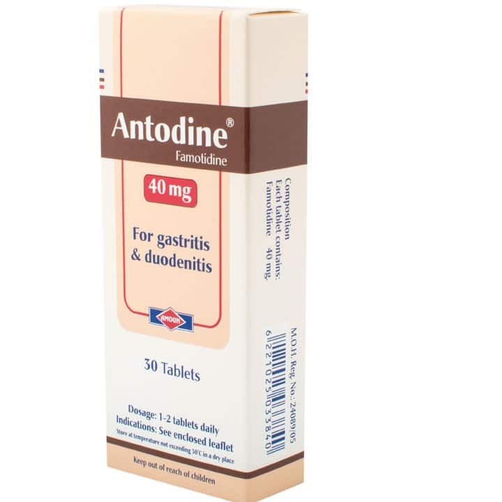 ANTODINE 40MG 30 TAB
