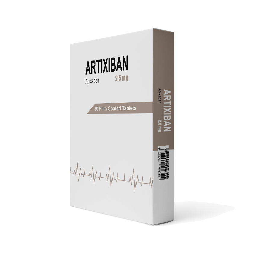 ARTIXIBAN 2.5 MG 30TAB