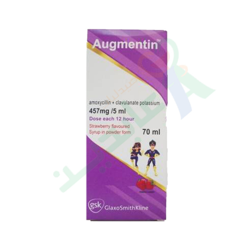 AUGMENTIN 457MG SYP 70ML