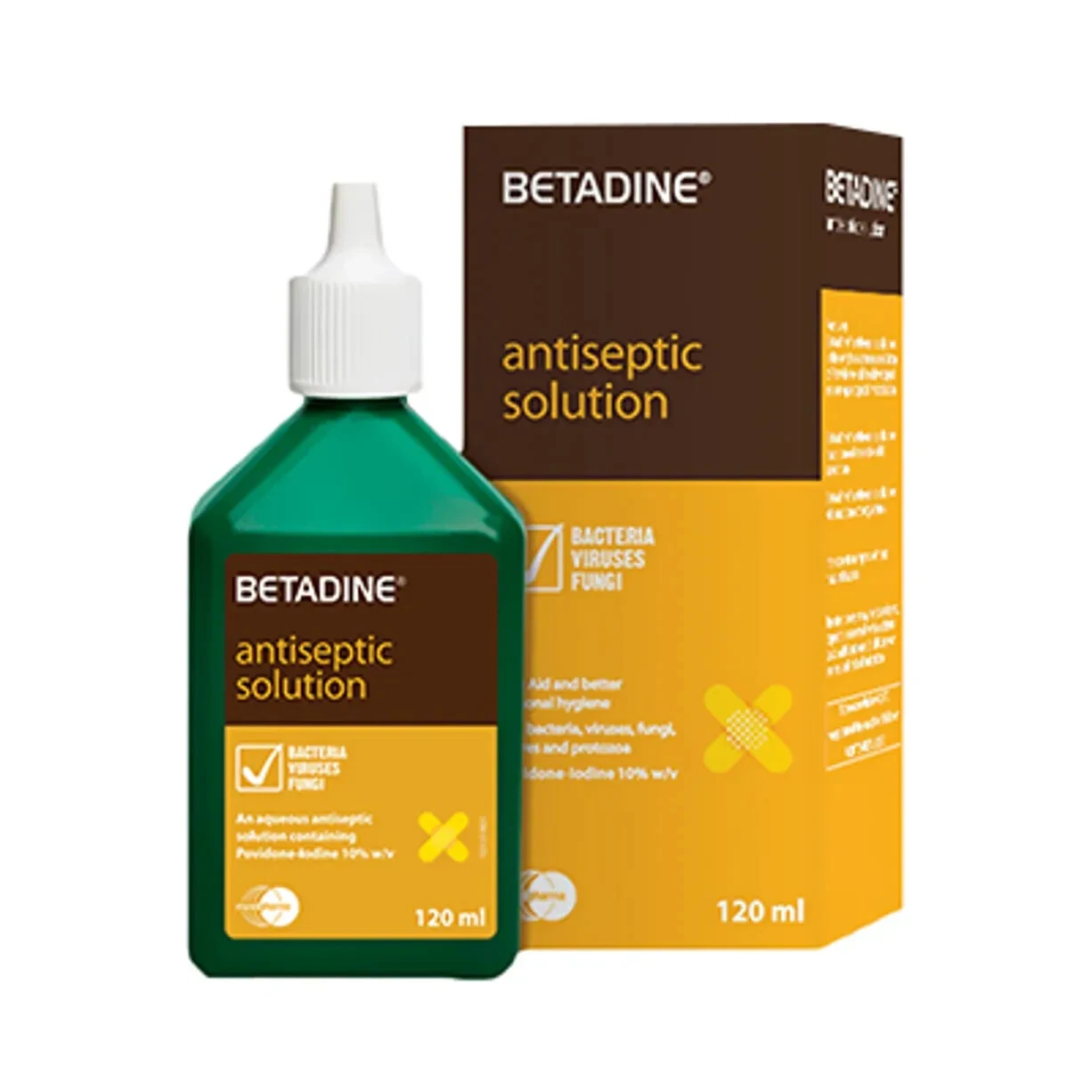 betadine antiseptic solution 120ml