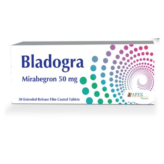 BLADOGRA 50 MG 30 TAB