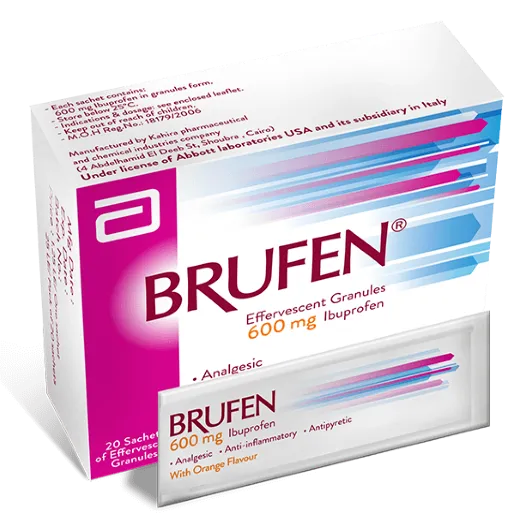 BRUFEN GRANULES 600 mg 10 EFF