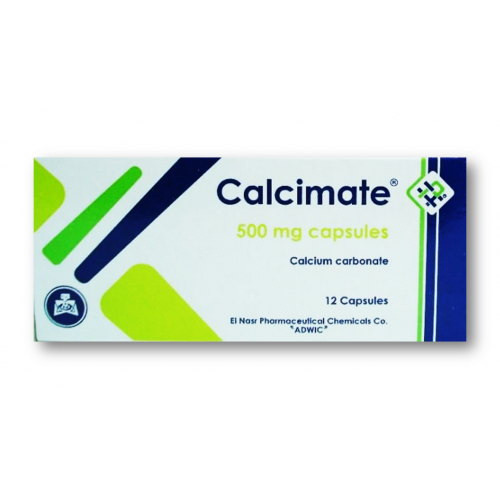 CALCIMATE 500MG 12 CAP