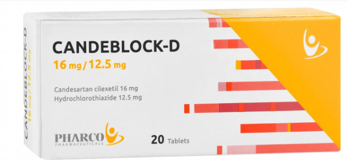 candeblock 16/12.5 mg tab
