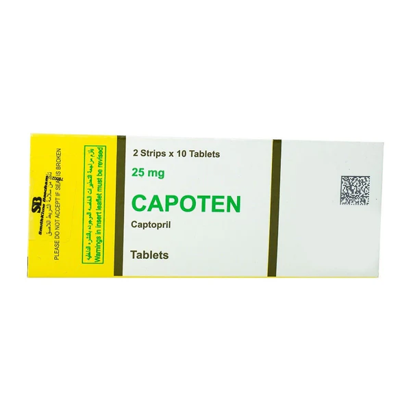 CAPOTEN 25MG 20 TAB