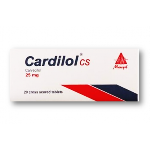 cardilol cs 25mg 30 tab