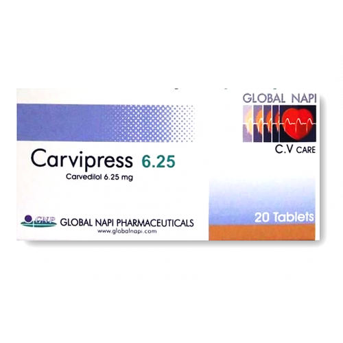 carvipress 6.25 mg 20 tab