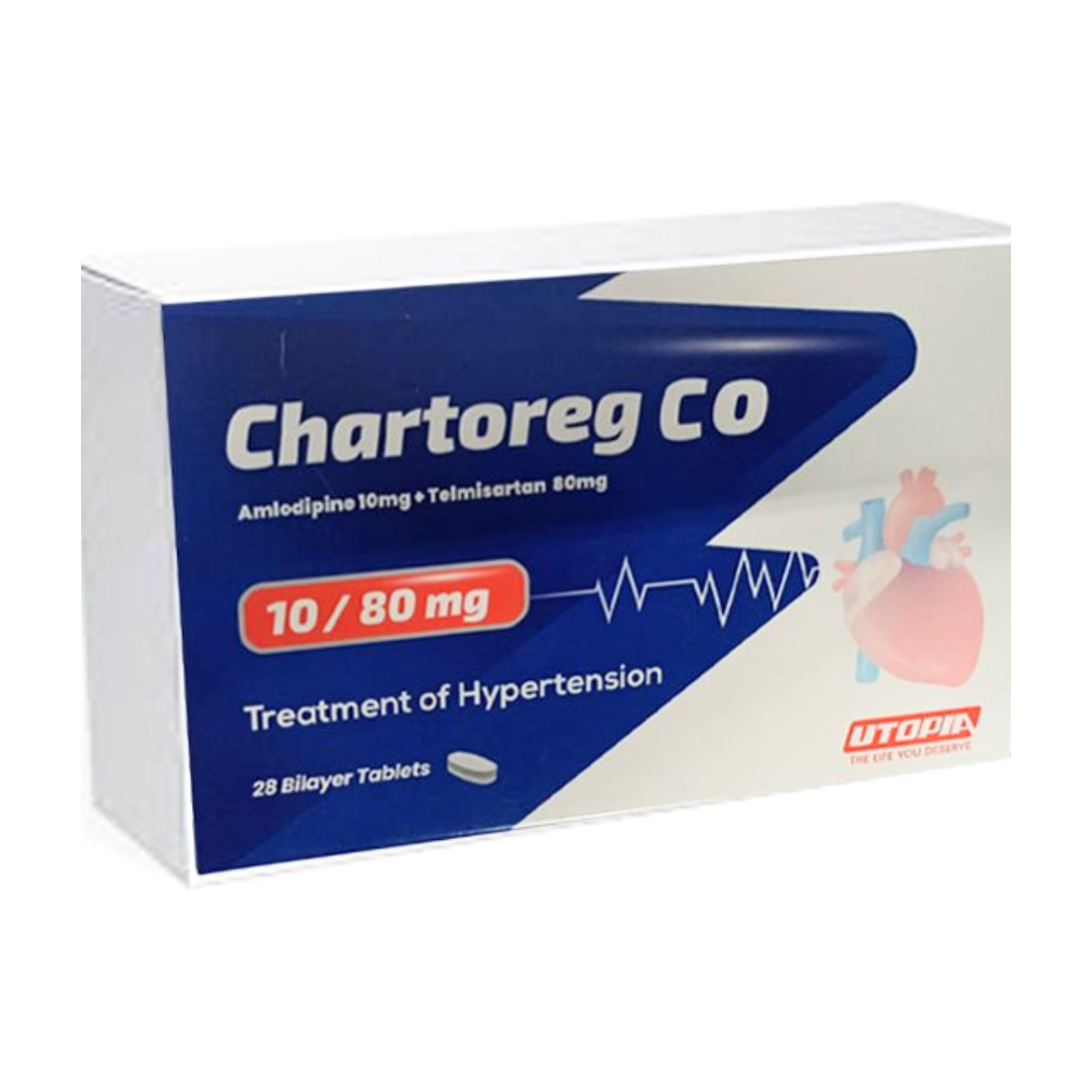 CHARTOREG CO 10/80MG