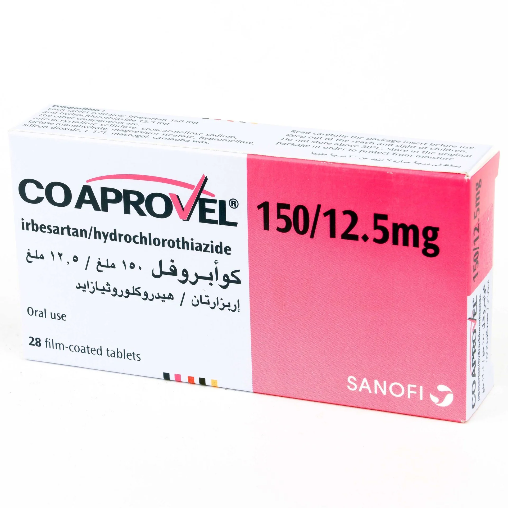 co aproval 150/12.5mg 14 tab