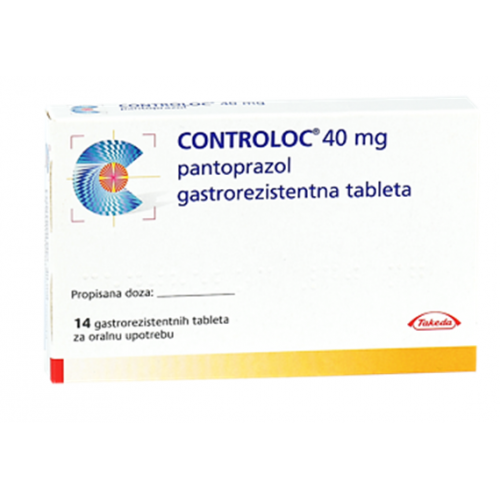 CONTROLOC 40MG 14 TAB