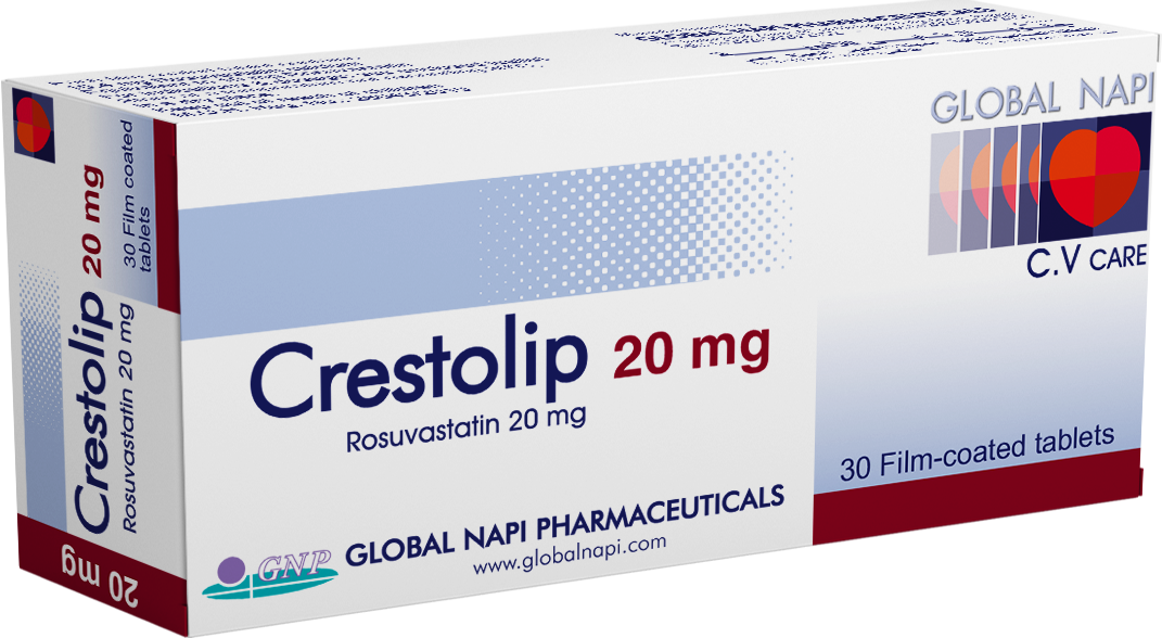 crestolip 20mg 30tab