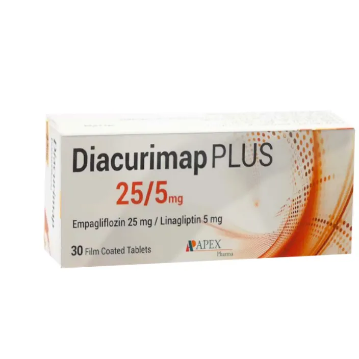 diacurimap plus 25/5 mg tap