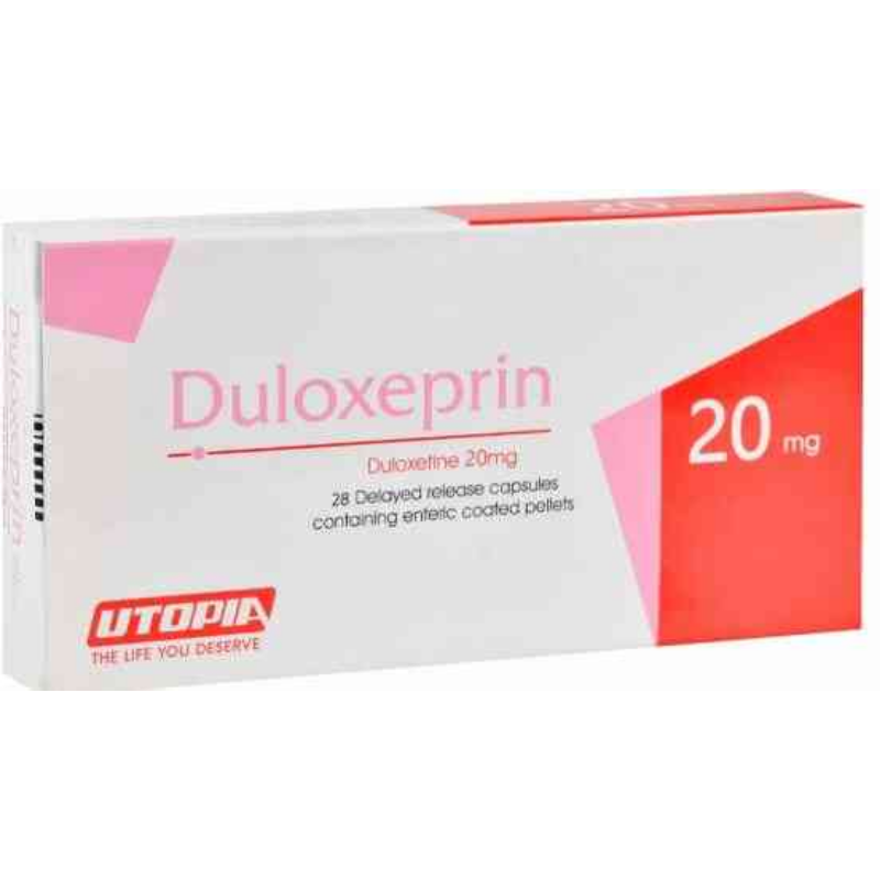 Duloxeprin 20 mg 28 cap