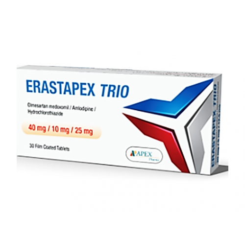 ERASTAPEX TRIO 40MG10MG25MG 30 TAB