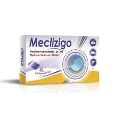 MECLIZIGO 25MG 20 FILMS