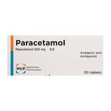 Paracetamol 500mg 20 tab (MUP