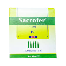SACROFER 5ML IV AMP
