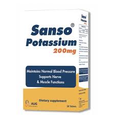 Sanso Potassium 200mg 28 tab