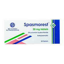 SPASMOREST 20MG 20 TAB