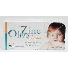 zinc & olive cream 75 gm
